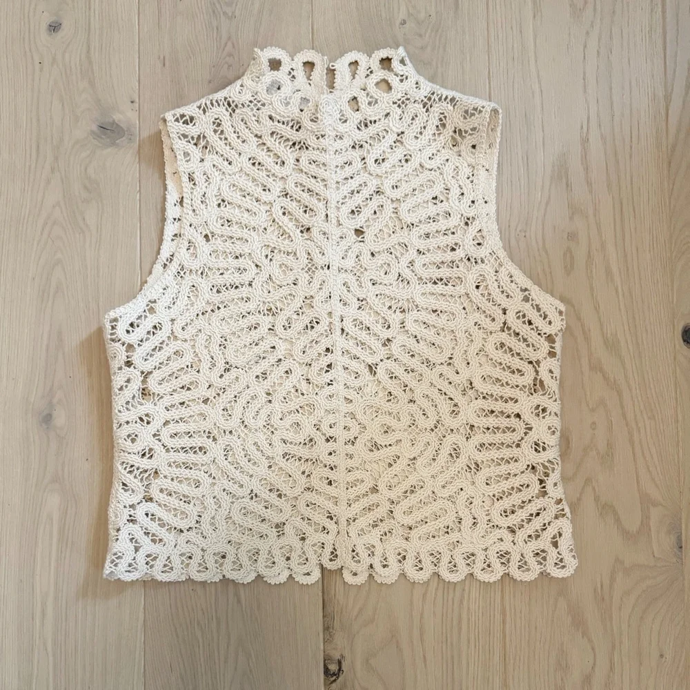 H&M Crochet-look pencil skit and sleeveless top set - Picture 9 of 14